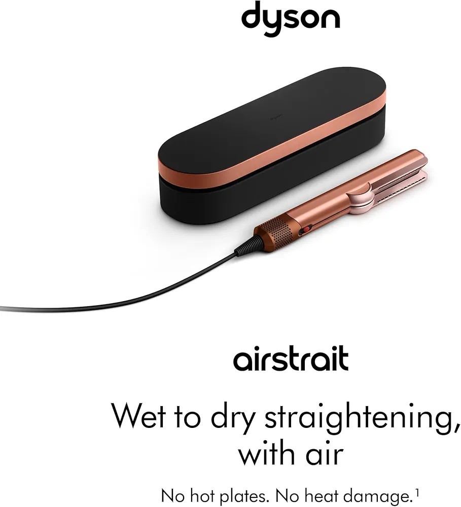 Dyson Airstrait Wet & Dry Hair Straightener Special Limited Edition Amber Silk!!