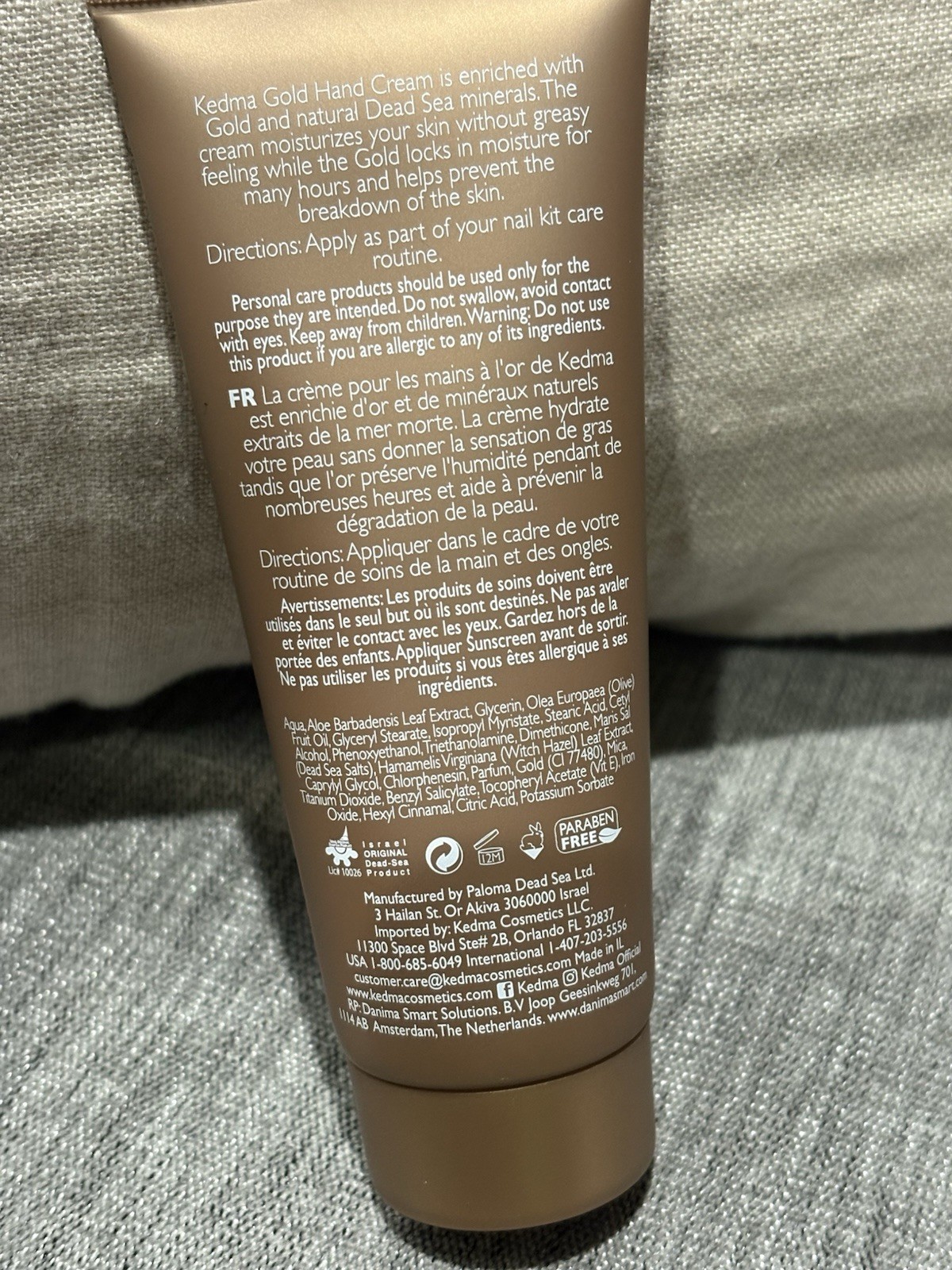 Kedma 24M Hand Cream
