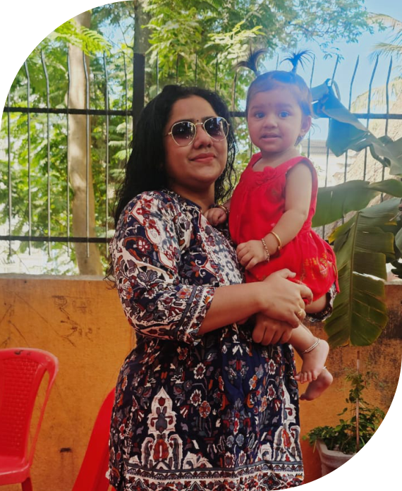 Tejasvi With Baby Tiara