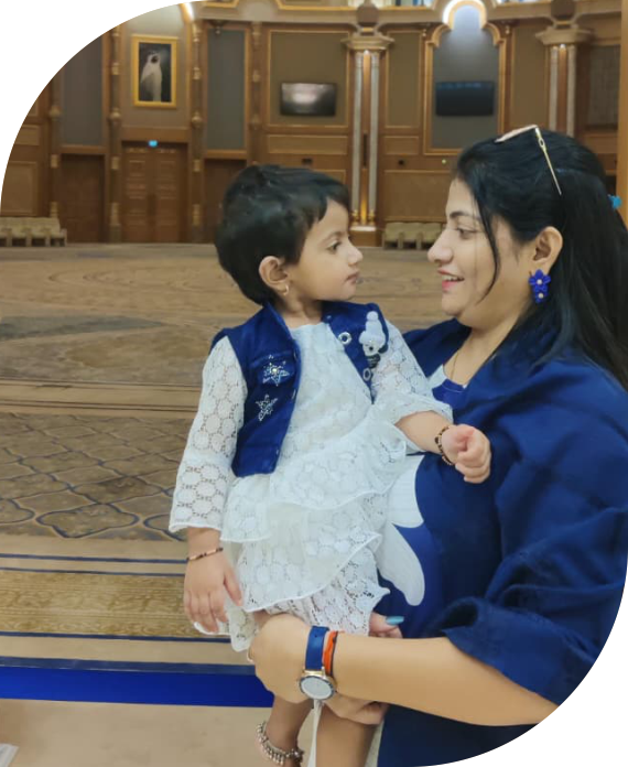 Pranita With Baby Aarya