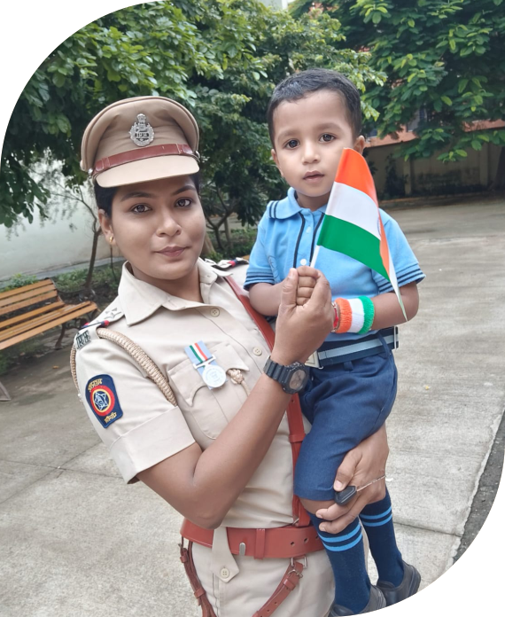 Snehal With Baby Agastya